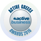 Active Greece Active Business Award Badge 2016